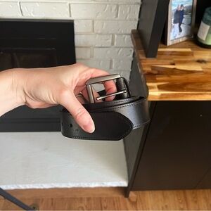 *2/$15* - 38” Black Leather Men's Belt